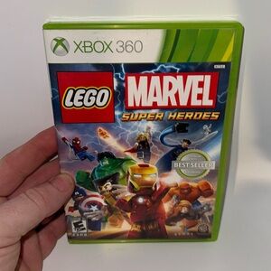 Lego Marvel Super Heroes - XBOX 360 - CIB w/Manual (Tested and working)